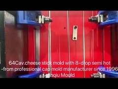 El molde de inyección de queso con 64 cavidades