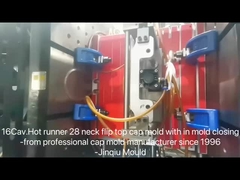 32 cabeza de disparo del molde del rociador de la cavidad en semi-corredor caliente auto cerrar en el molde