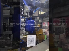 monocavidad 25L Molde de soplado Jerrycan personalizado con doble capa de mango dentro del despegue automático