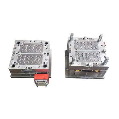Molde de tapa de plástico Hot Runner Molde de tapa abatible de 24 mm para botella de cuello estándar